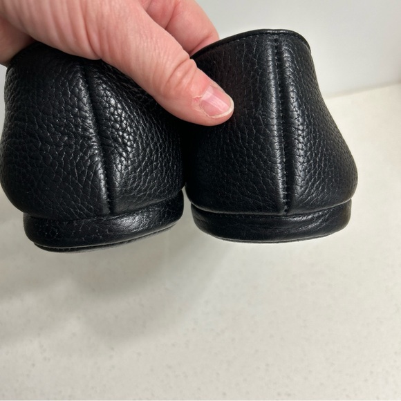 L B Evans Black Leather Men's Loafers Slippers 11 - Picture 7 of 8